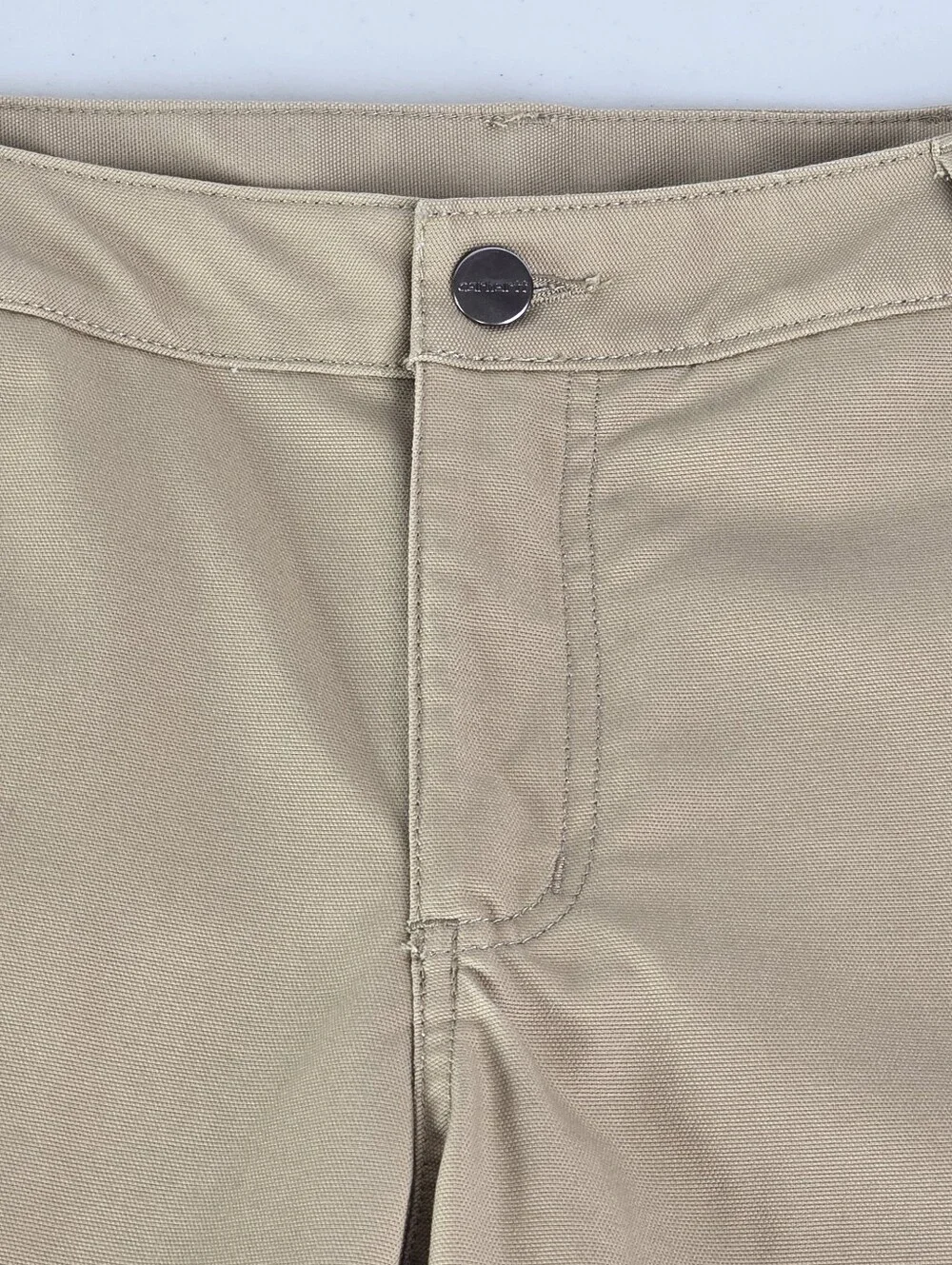 Carhartt Women's Rugged Flex Original Fit Canvas Work Shorts Khaki Size 10